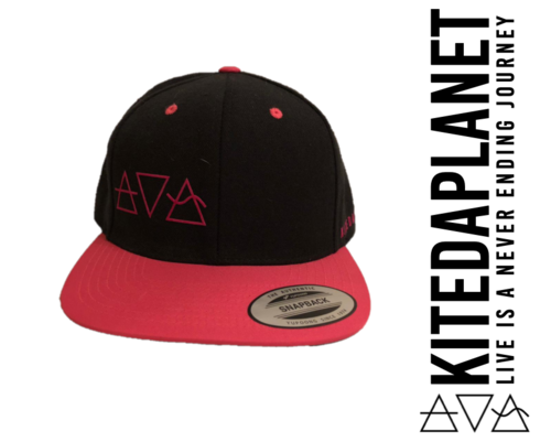 KiteDaPlanet - Yupoong Cap - Black/Pink